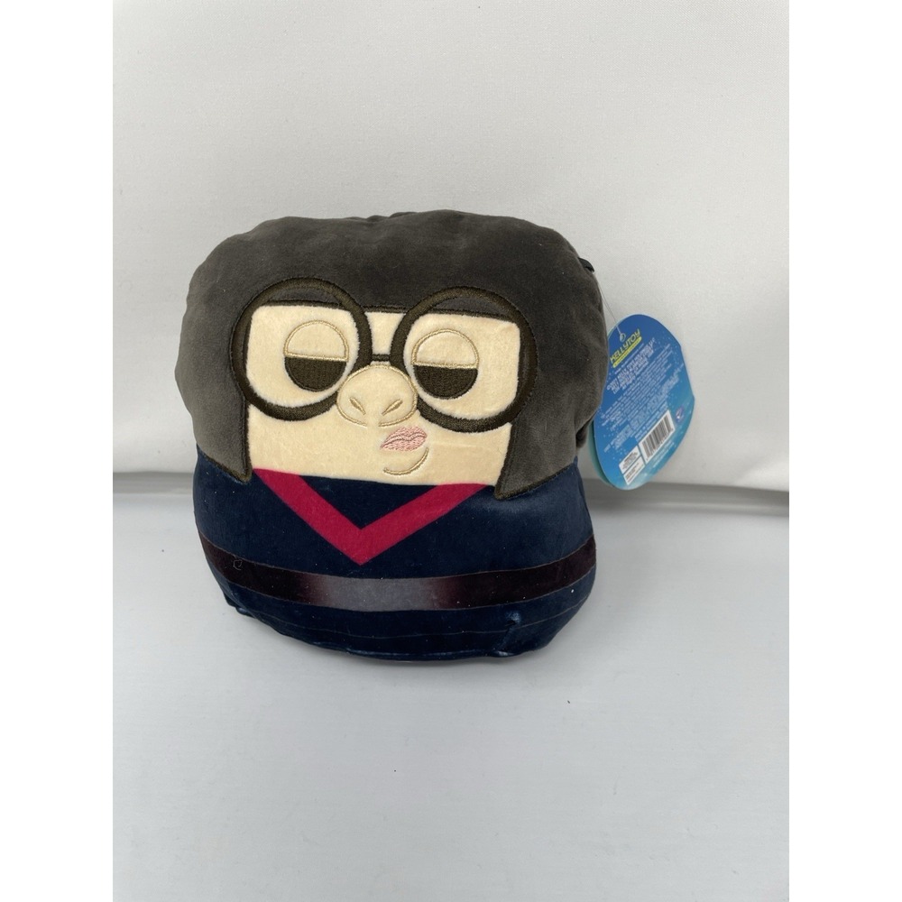 Disney Pixar Edna Mode Squishmallows 7" The Incredibles Plush‎ Cuddly Soft Toy
